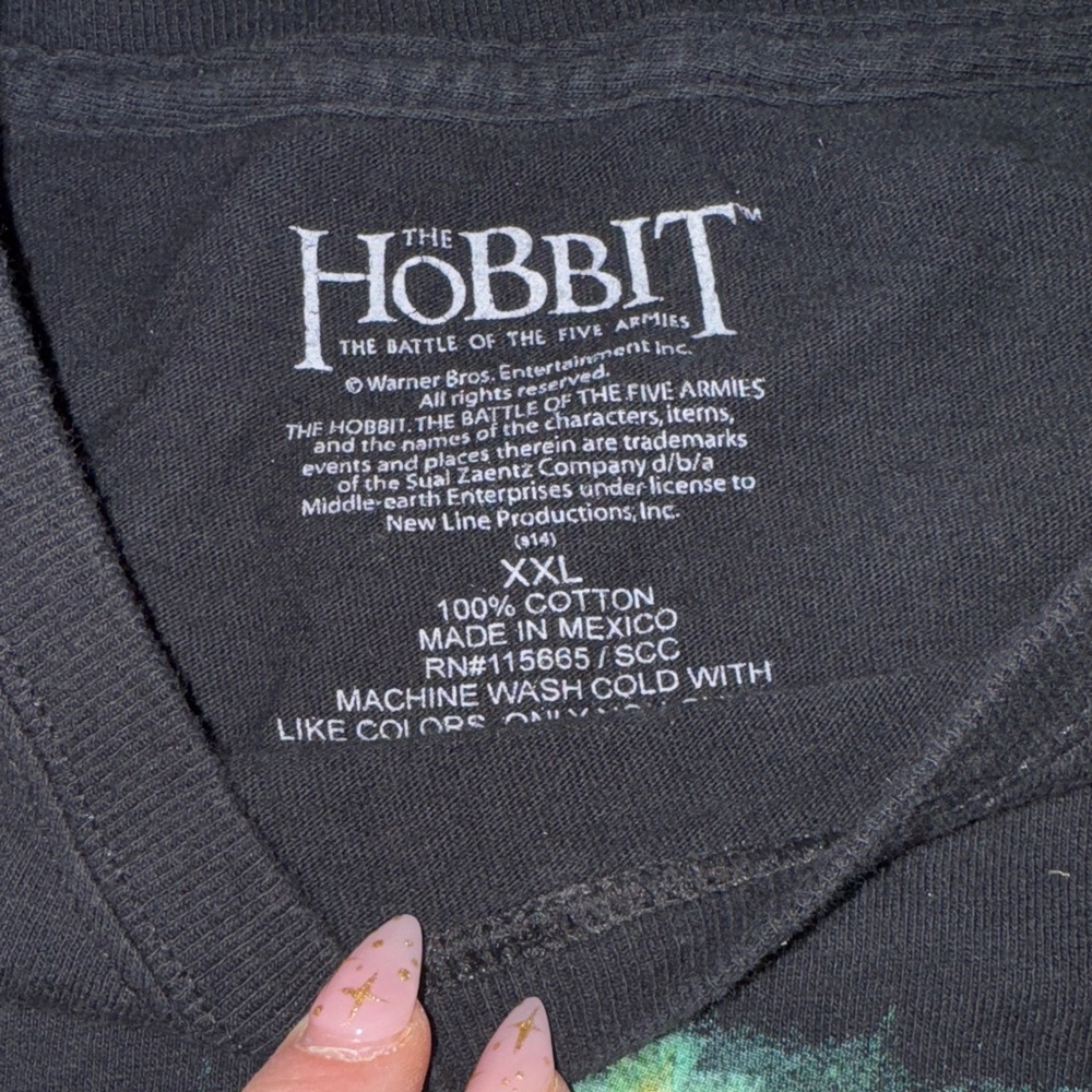 The Hobbit “The Battle‎ of Five Armies” Graphic T-Shirt - Picture 2 of 5